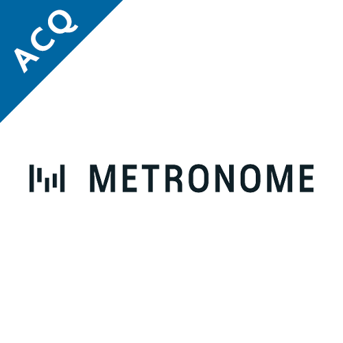 Metronome Logo Metronome AI logo